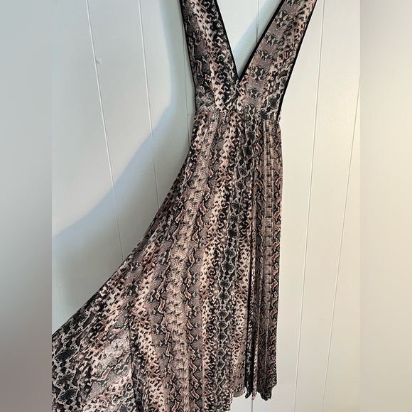 Topshop snakeprint dress cut out sexy wedding party going out summer - Picture 4 of 10